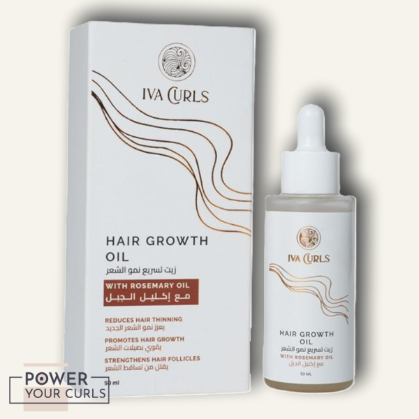 Iva Curls Hair Growth Oil with Rosemary Oil - Image 2